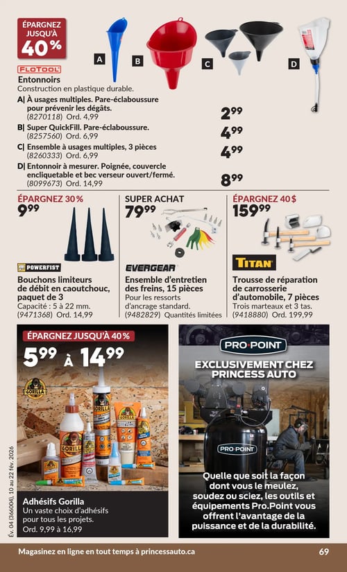 Circulaire Princess Auto - Page 72