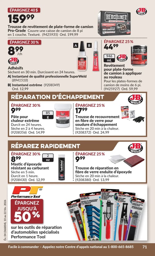 Circulaire Princess Auto - Page 74