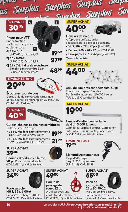 Circulaire Princess Auto - Page 83