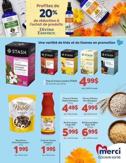 Circulaire Les Aliments Merci Épiceries Santé - Page 3