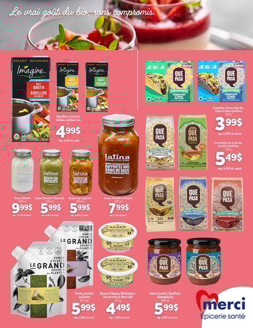 Circulaire Les Aliments Merci Épiceries Santé - Page 4