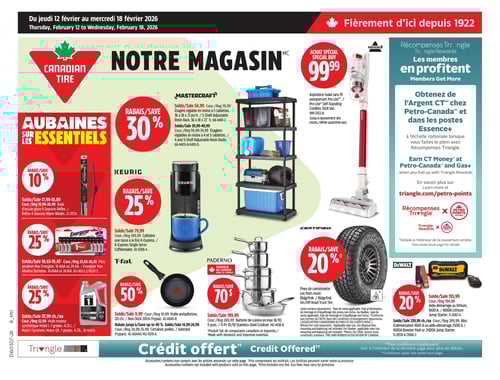 Circulaire Canadian Tire - Page 1