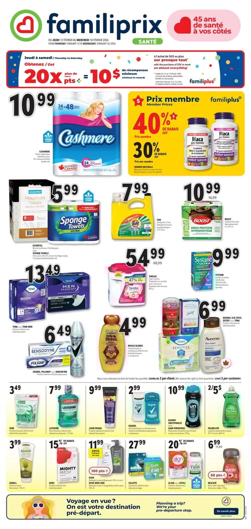 Circulaire Familiprix - Santé - Page 1