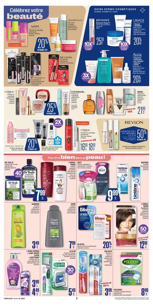Circulaire Jean Coutu - Santé Beauté - Page 2