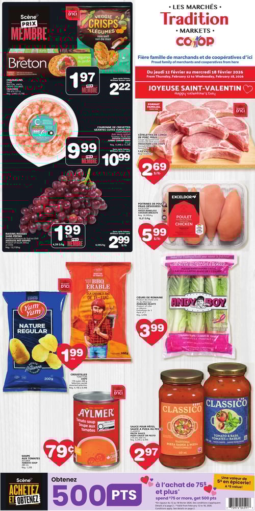 Circulaire Les Marchés Tradition - Nouveau-Brunswick - Page 1