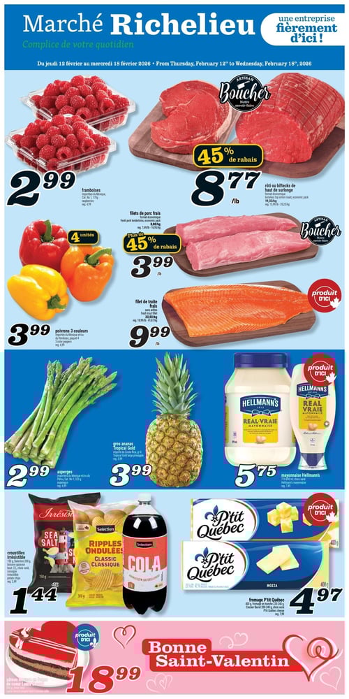Circulaire Marché Richelieu - Page 1