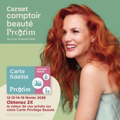 Circulaire Proxim - Carnet Comptoir Beauté - Page 1