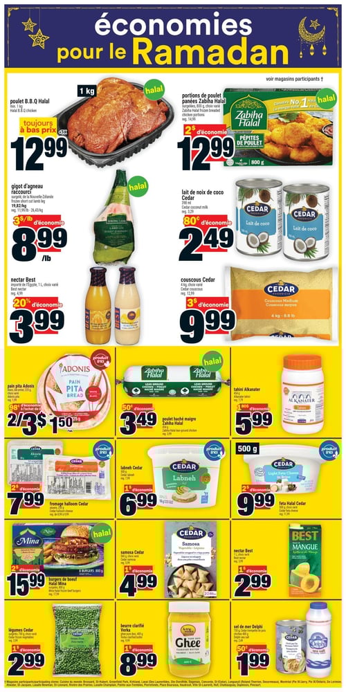 Circulaire Super C - Économies pour le Ramadan - Page 4