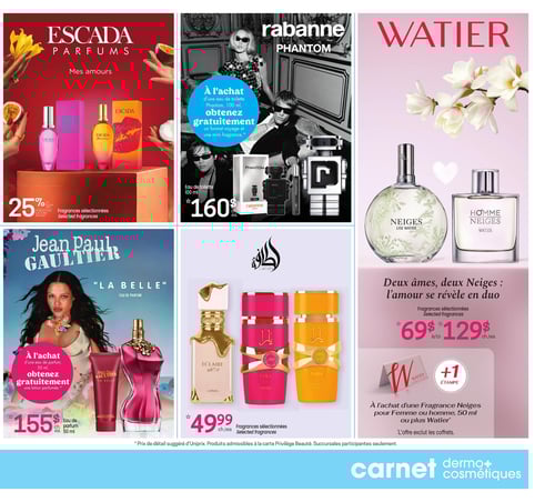 Circulaire Uniprix - Carnet Dermo + Cosmétiques - Page 3