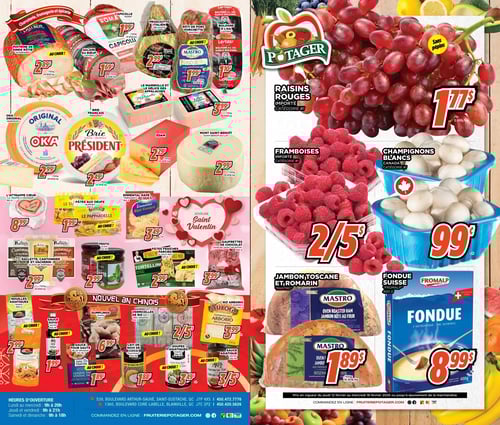 Circulaire Fruiterie Potager Saint-Eustache / Blainville - Page 1