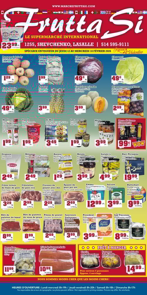 Circulaire Marché Frutta Si - Page 1