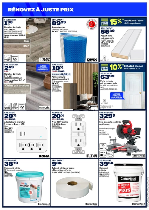 Circulaire Rona - Page 15