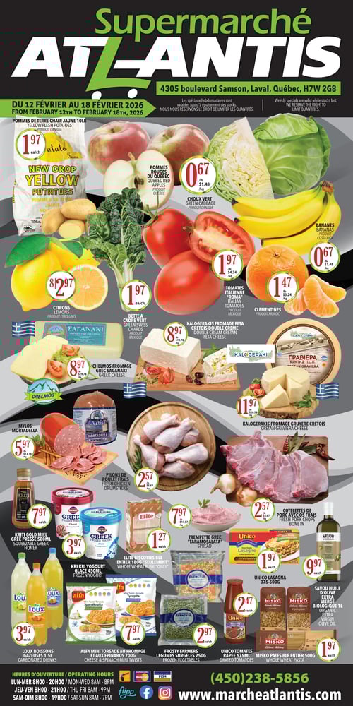 Circulaire Supermarché Atlantis - Page 1
