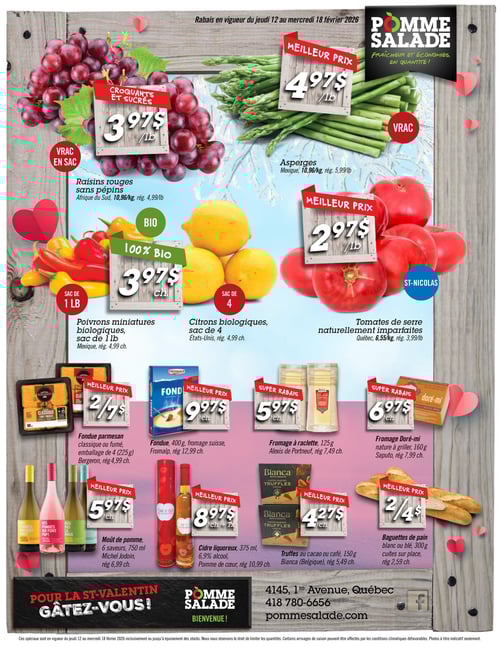 Circulaire Pomme Salade - Page 2