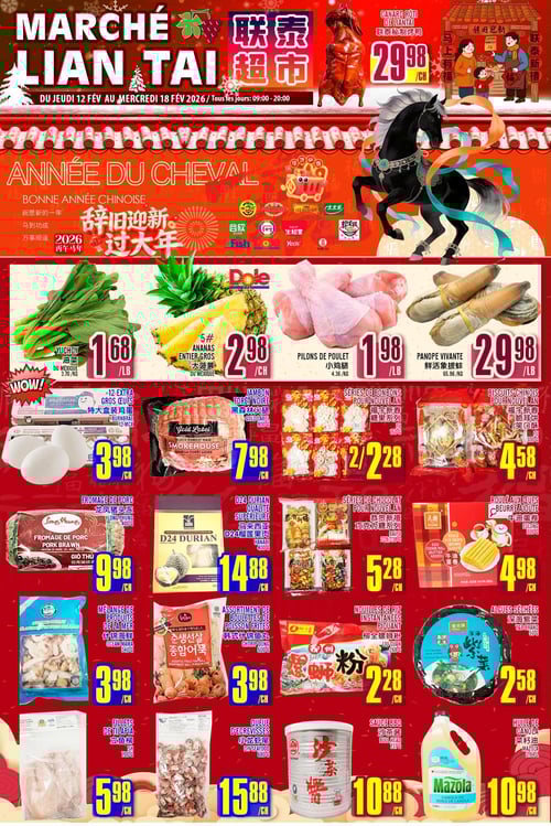 Circulaire Marché LianTai - Page 1