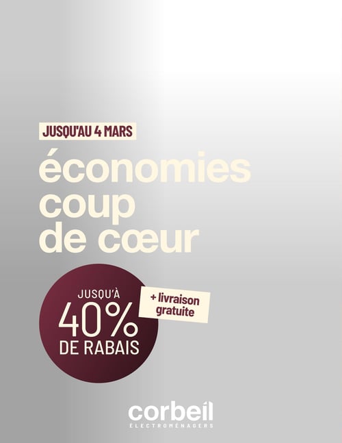 Circulaire Corbeil Électroménagers - Page 1