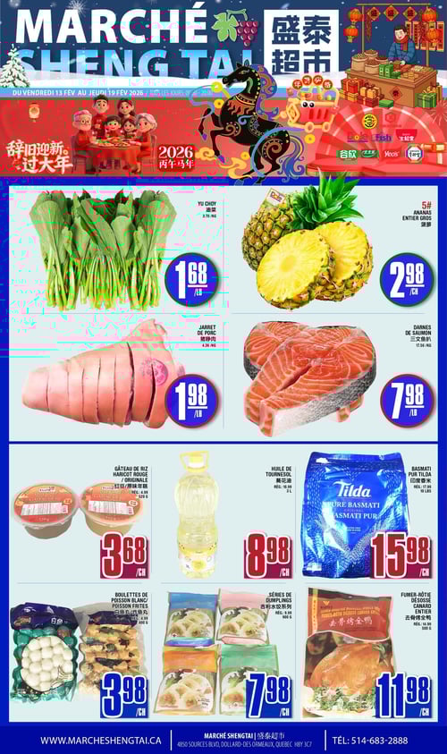 Circulaire Marché Sheng Tai - Page 1