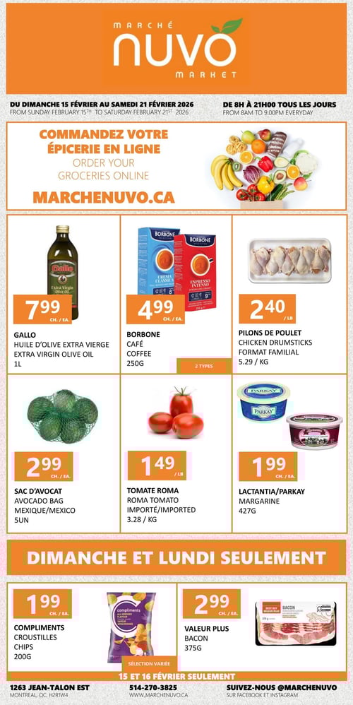 Circulaire Marché Nuvo - Page 1