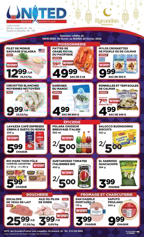 Circulaire United Supermarché - Page 1