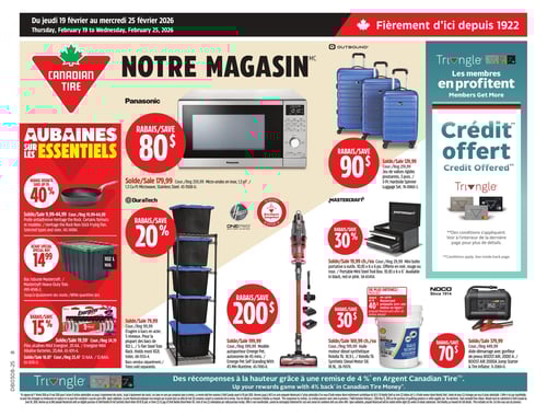 Circulaire Canadian Tire - Page 1