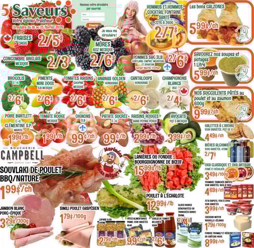 Circulaire Marché Le 5 Saveurs - Page 1