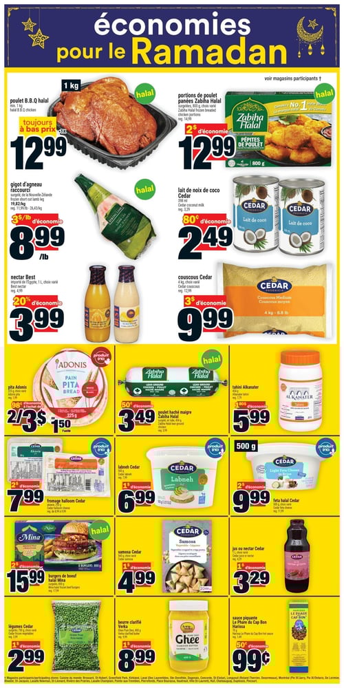 Circulaire Super C - Économies pour le Ramadan - Page 4