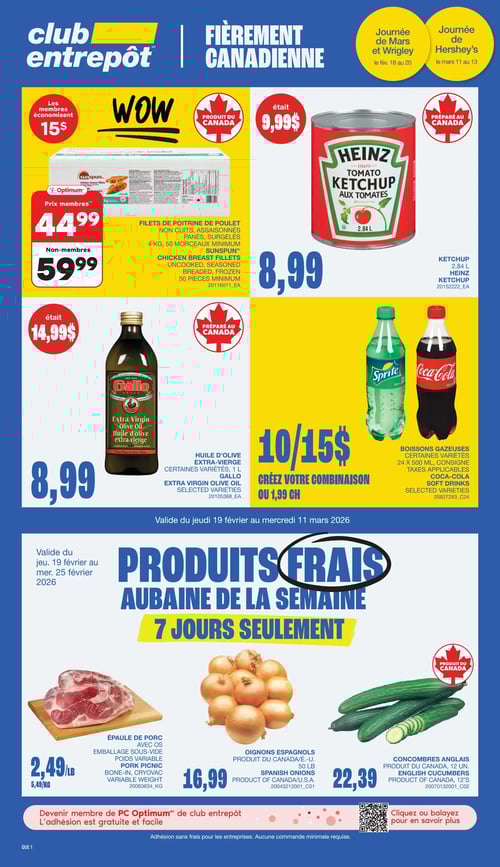 Circulaire Club Entrepôt - Page 1