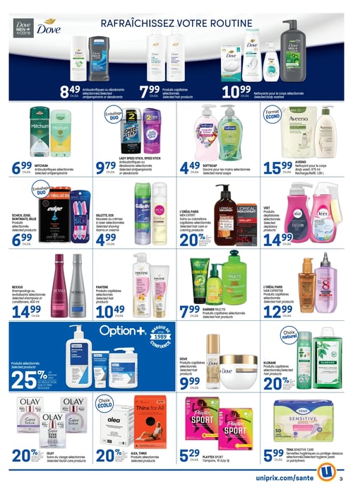 Circulaire Uniprix - Santé - Page 3