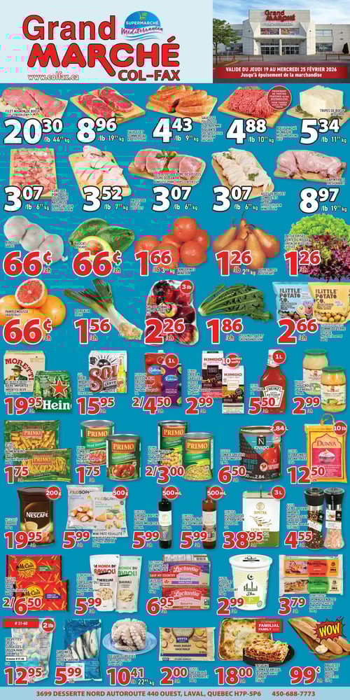 Circulaire Grand Marché Laval - Page 1