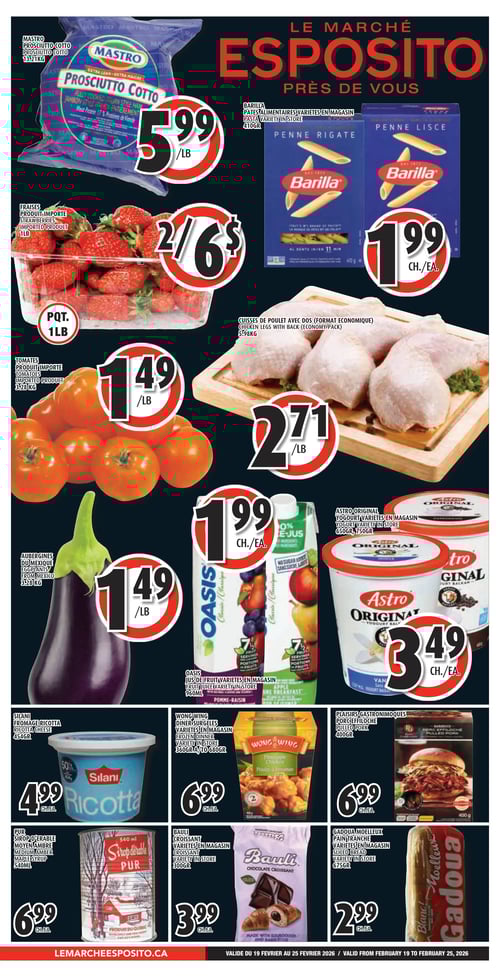 Circulaire Le Marché Esposito - Page 1