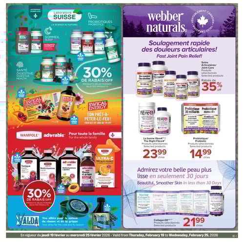 Circulaire Jean Coutu - Complice de vos résolutions Santé - Page 2