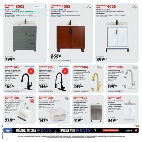 Circulaire Home Hardware - Solde Ultime salle de bain - Page 7