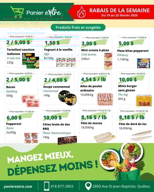 Circulaire Panier Extra - Page 1