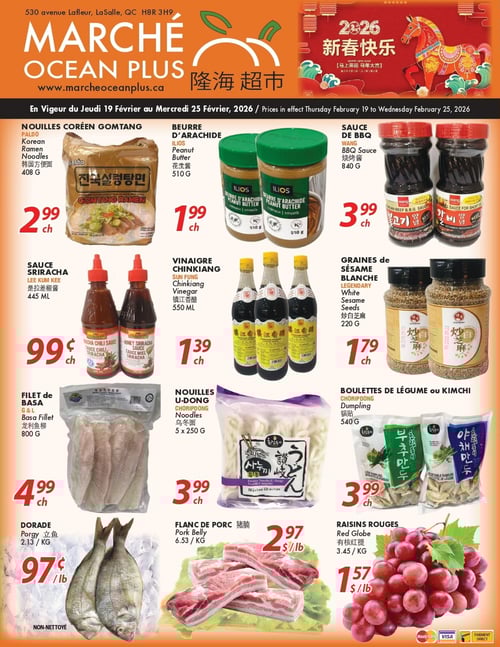 Circulaire Marché Ocean Plus - Page 1