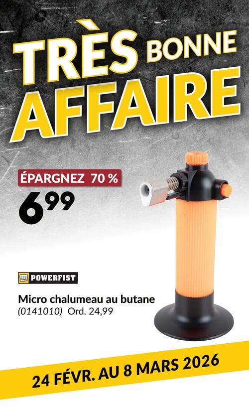 Circulaire Princess Auto - Très bonne affaire - Page 1