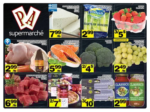 Circulaire Supermarché P.A. - Page 1