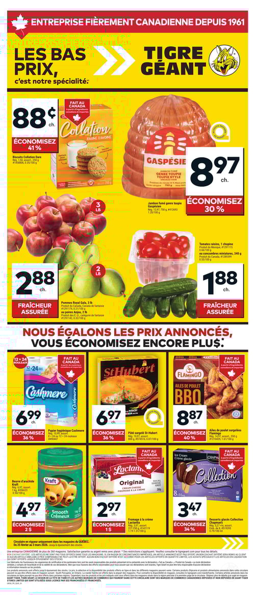 Circulaire Tigre Géant - Page 1