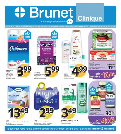 Circulaire Brunet - Clinique - Page 1