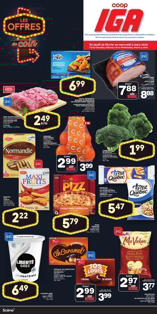 Circulaire IGA Coop - Îles de la Madeleine - Page 1
