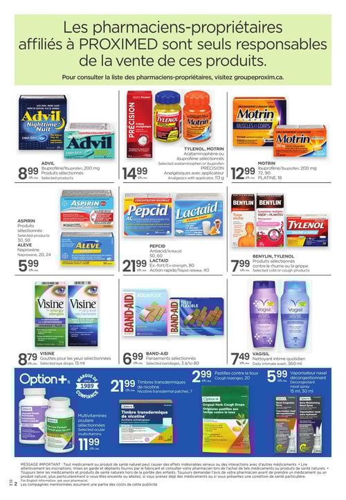 Circulaire Proxim - Proximed - Page 2