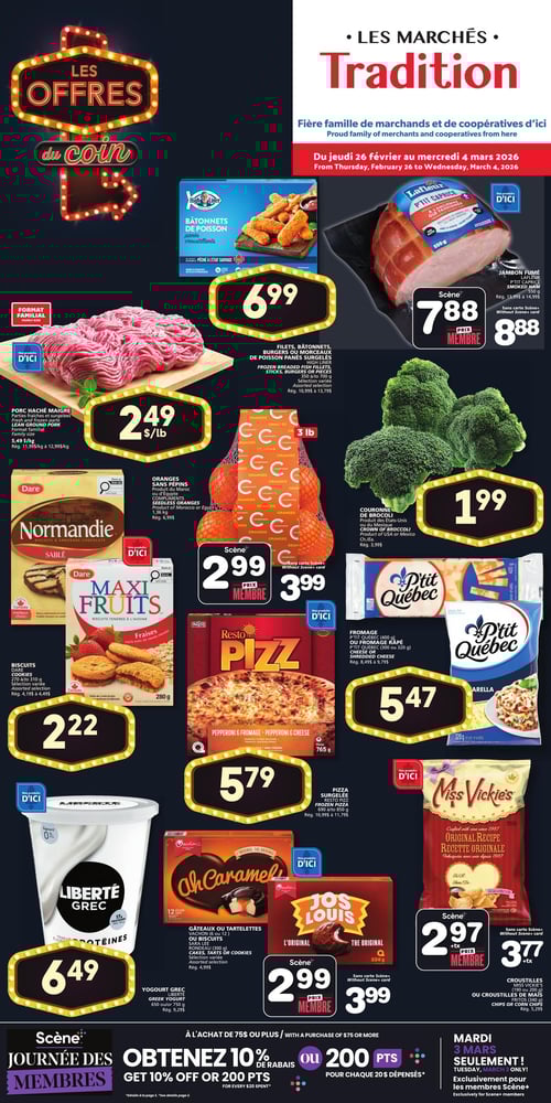 Circulaire Les Marchés Tradition - Page 1