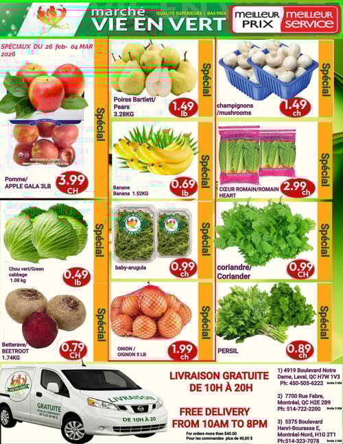 Circulaire Marché Vie en Vert - Page 1