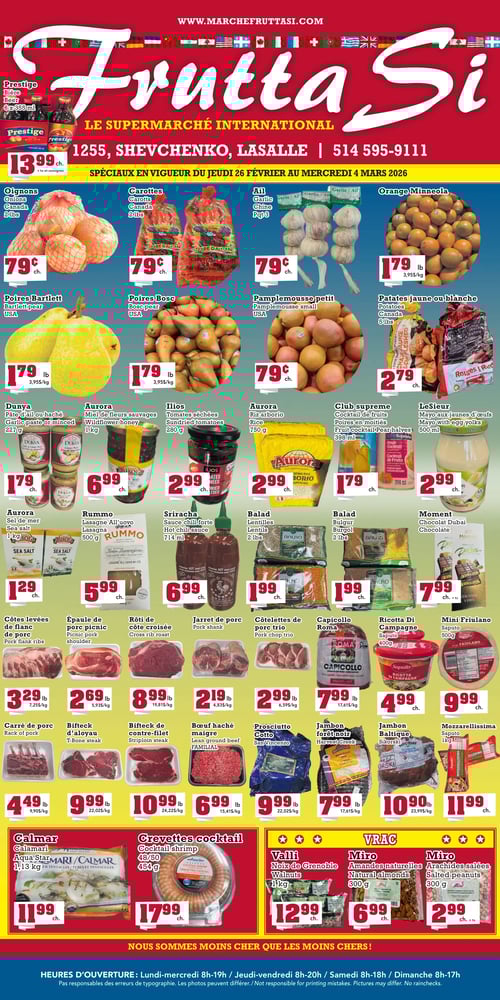Circulaire Marché Frutta Si - Page 1