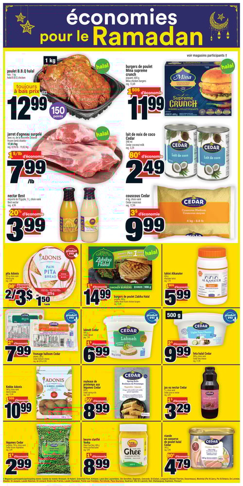 Circulaire Super C - Économies pour le Ramadan - Page 4