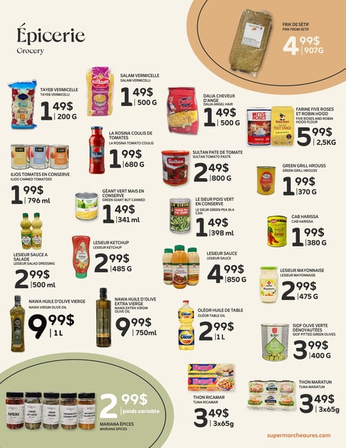 Circulaire Aurès - Supermarché maghrébin - Page 3