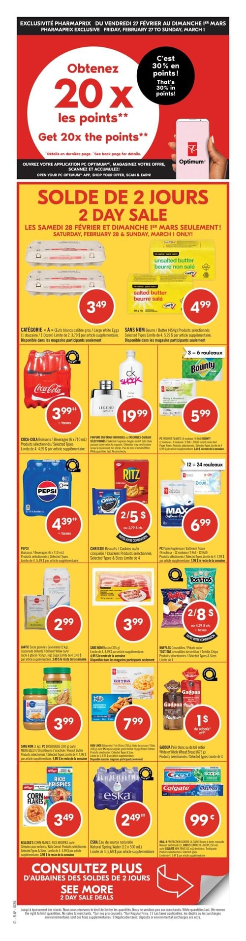 Circulaire Pharmaprix - Page 1