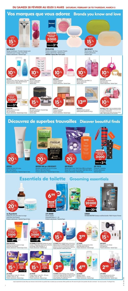 Circulaire Pharmaprix - Page 14