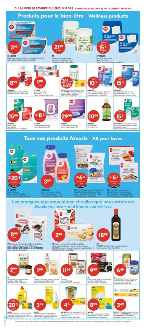 Circulaire Pharmaprix - Page 15