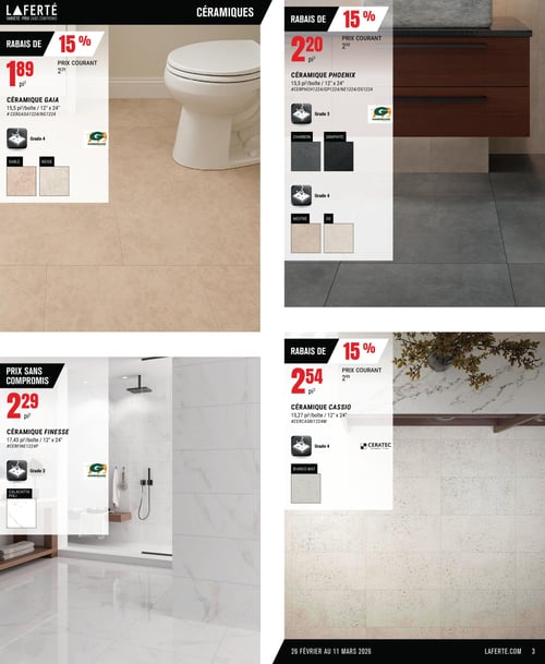 Circulaire Laferté - Catalogue Couvre-Planchers - Page 3