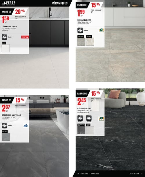 Circulaire Laferté - Catalogue Couvre-Planchers - Page 5